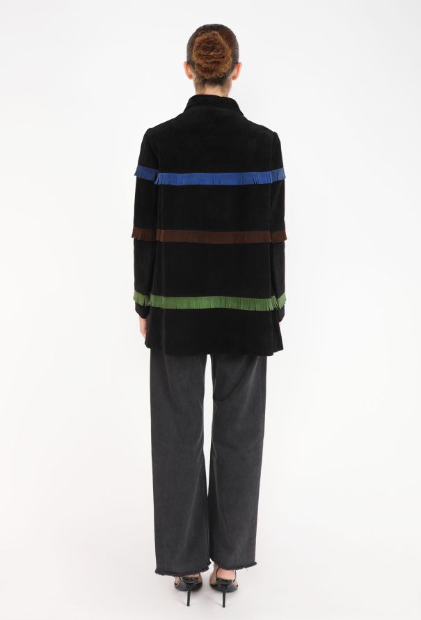 Givenchy Fringe Suede Jacket, Late 1960s - 6