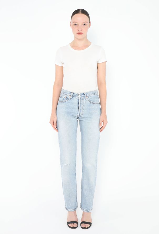 Levi's Distressed Tapered 501 Jeans - 1