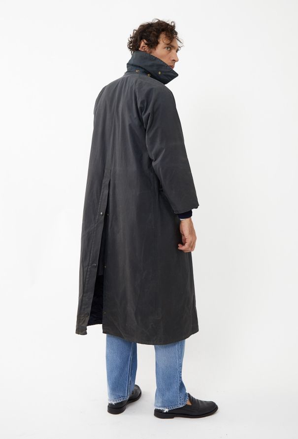 90s Barbour Burghley Duster Coat | Authentic & Vintage | ReSee