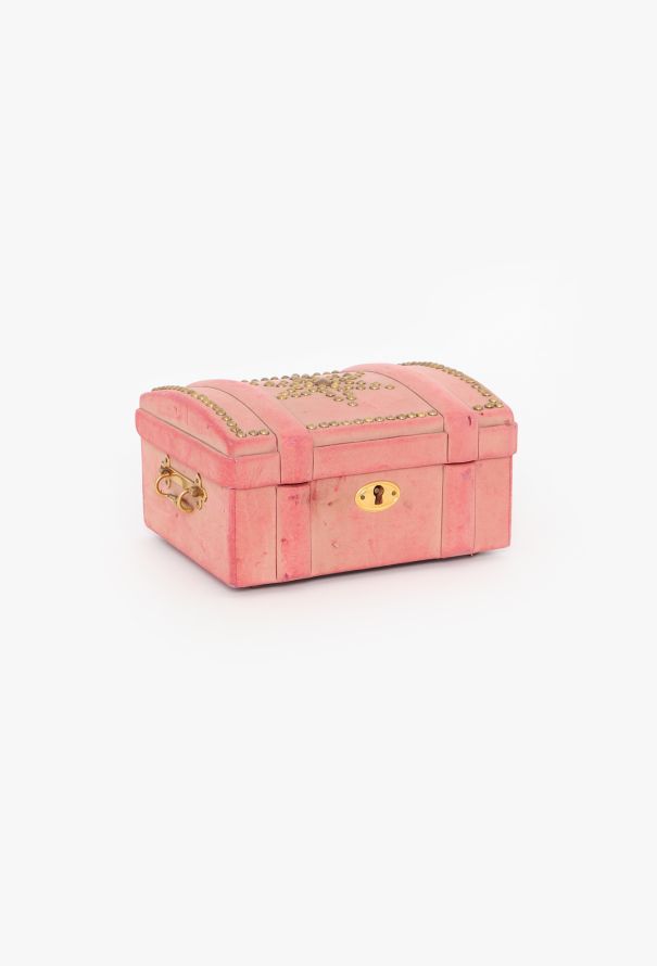 Hermès RARE 1950s Studded Jewelry Case - 3 Hermès RARE 1950s Studded Jewelry Case - 3