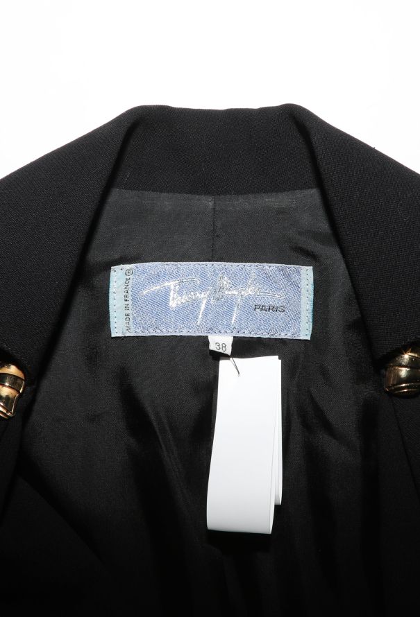 Thierry Mugler RARE F/W 1993 Sculpted Draped Blazer - 9