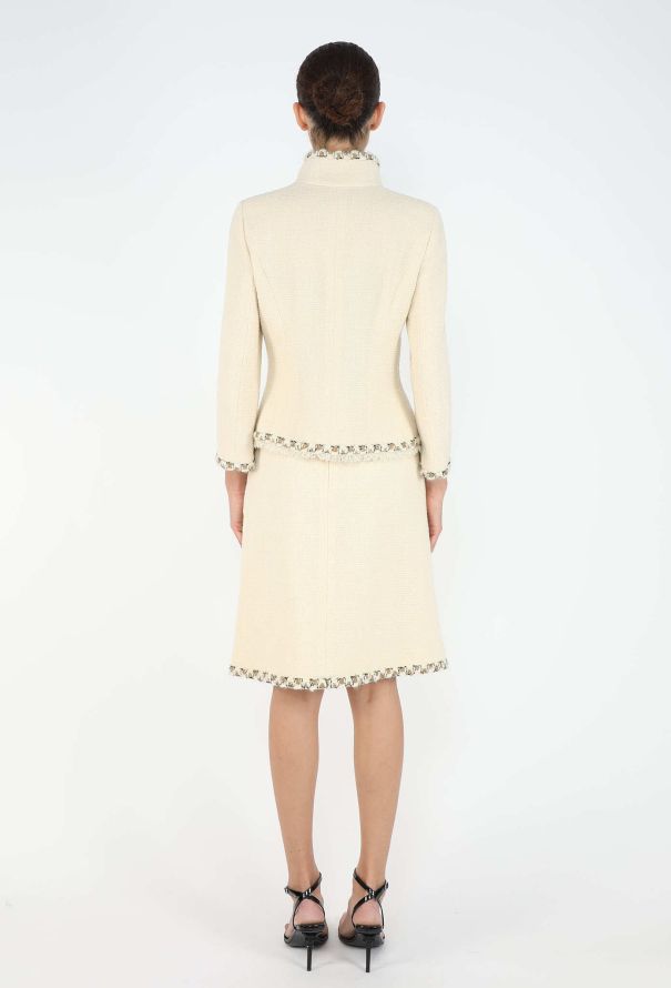 Chanel Pre-Fall 2011 Paris-Byzance Tweed Gripoix Ensemble - 11