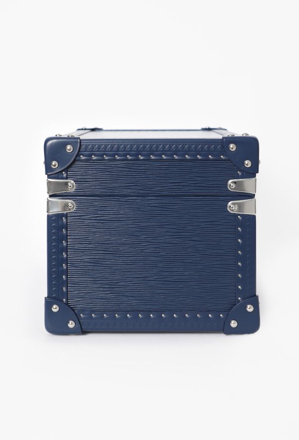 Louis Vuitton Blue Epi Watch & Jewelry Box - 5