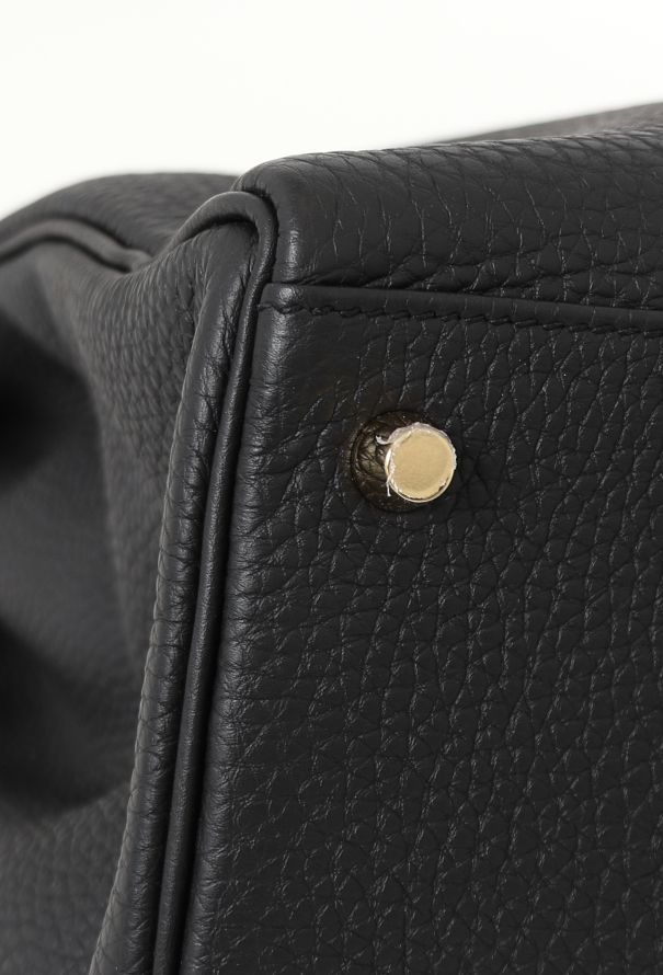 Hermès 2019 NEW Black Togo Kelly Retourné 35 - 12