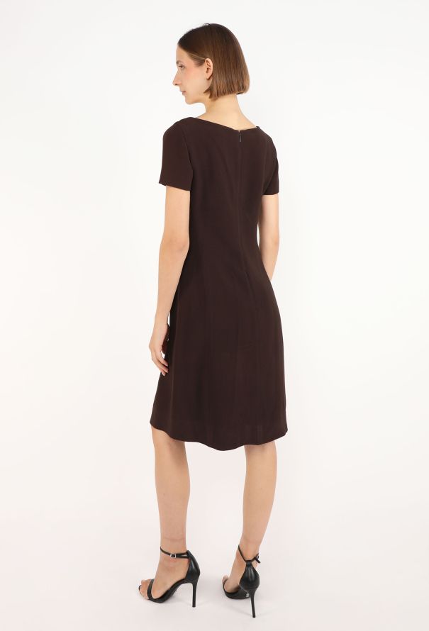 Prada Scoop-Neck Flared Dress, 1992 - 4