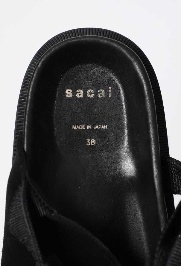 Sacai Suede Utility Sandals, Resort 2019 - 6