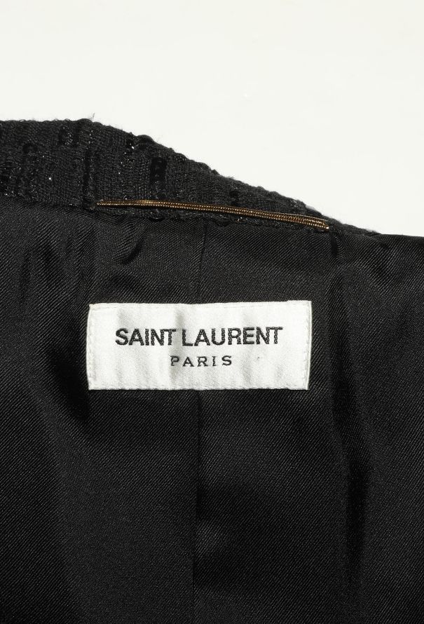 Saint Laurent 2018 Sequin Embroidered Blazer - 7