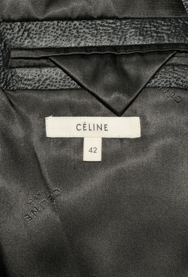 Céline F/W 2011 Textured Crombie Coat - 6
