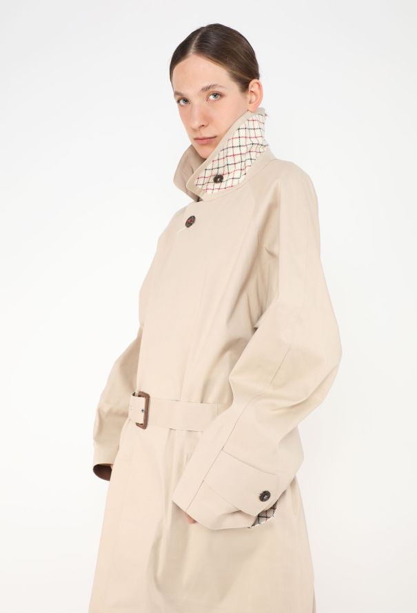 Maison Margiela 2021 Belted Mackintosh Trench - 4
