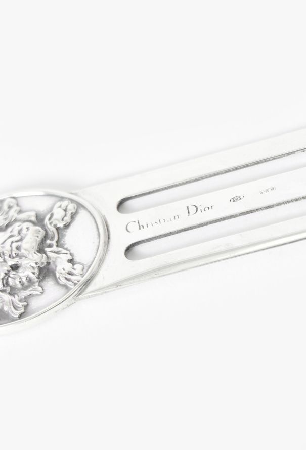 Dior Vintage Sterling Silver Bookmark - 5 Dior Vintage Sterling Silver Bookmark - 5