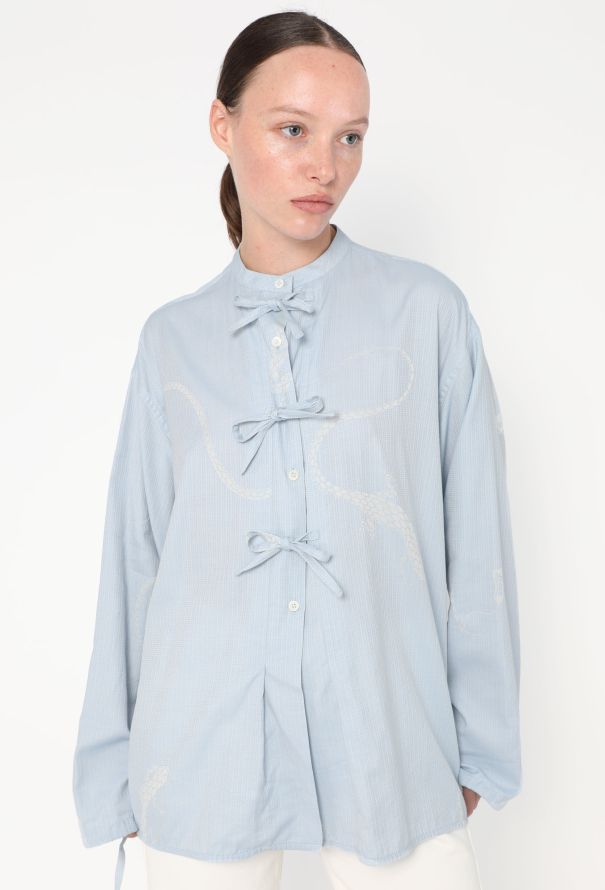 Loewe 2018 x Paula's Ibiza Jacquard Cotton Tunic - 1