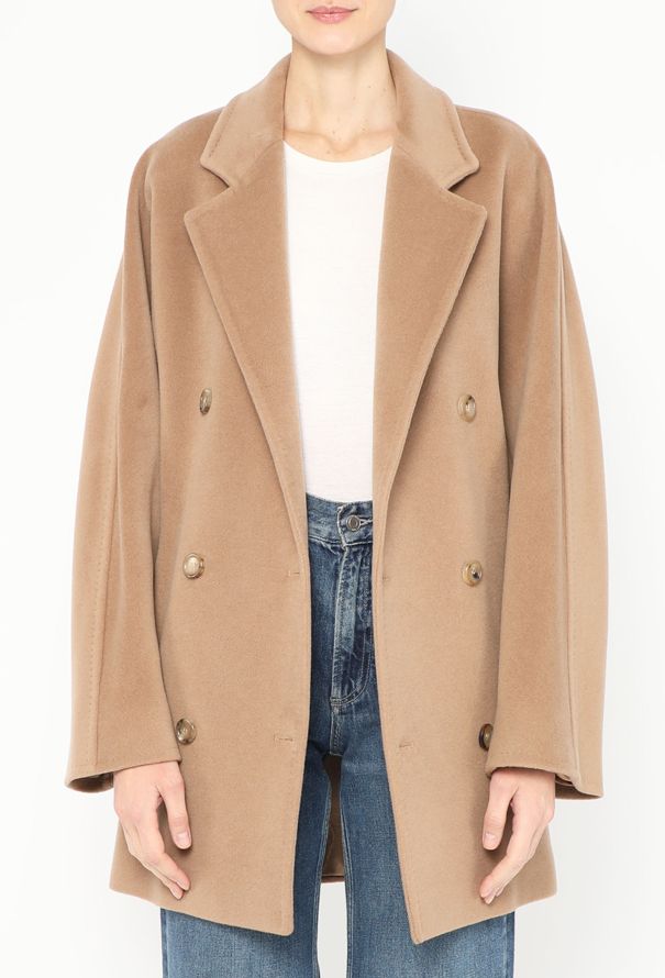 Max Mara Classic Wool Peacoat - 1
