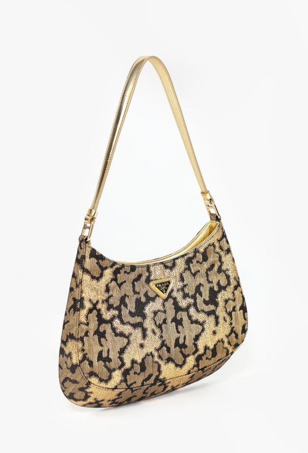 Prada 2021 Brocade Cleo Shoulder Bag - 2