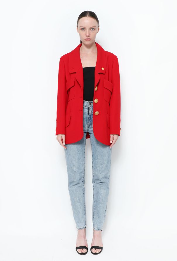 Chanel COLLECTOR 1986 Twill Medallion Jacket - 3