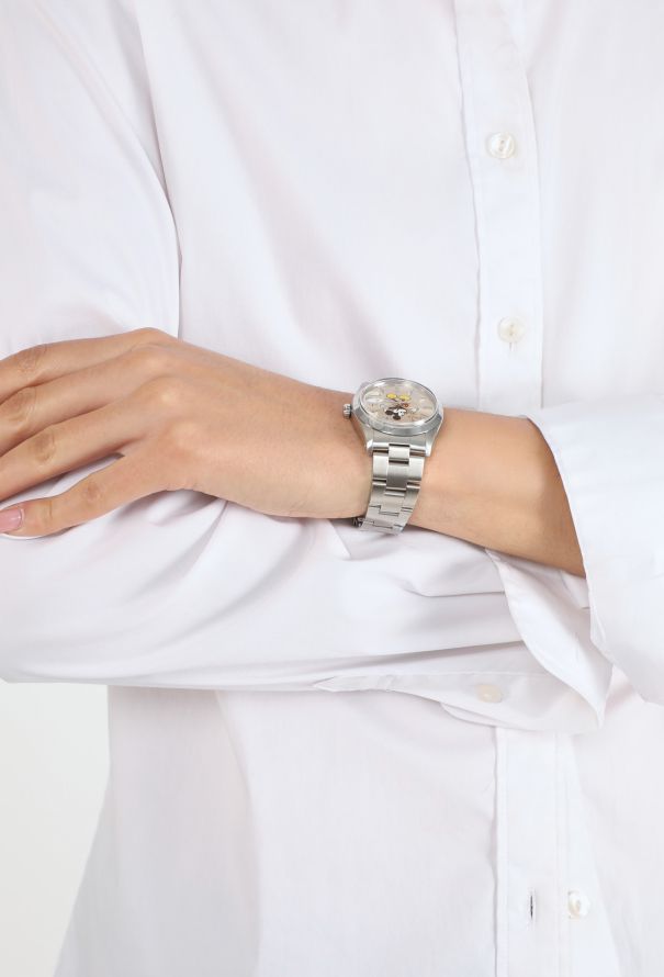 Rolex '70s Steel Mickey Mouse Oyster Prepetual Date Watch - 5