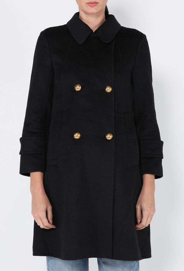 Louis Vuitton Felted Wool Peacoat - 4