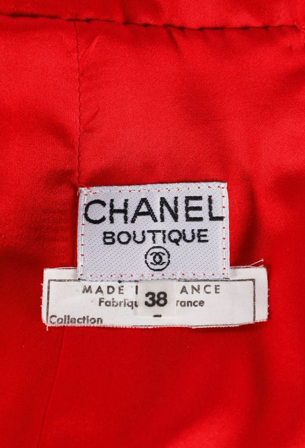 Chanel Tweed Braided Skirt, F/W 1990 - 9