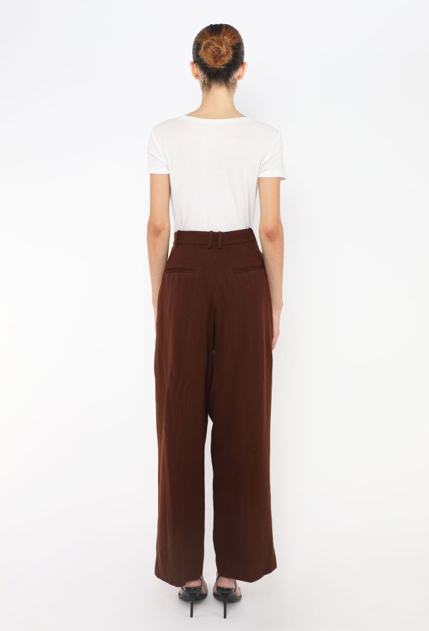 The Row F/W 2022 Randa Pleated Pants - 5
