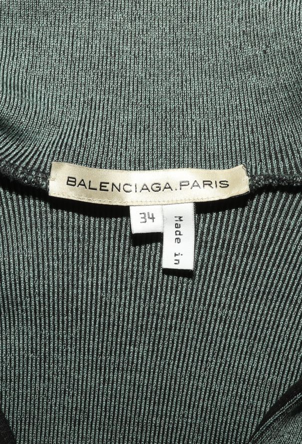 Balenciaga F/W 2003 Ribbed Turtleneck Top - 6 Balenciaga F/W 2003 Ribbed Turtleneck Top - 6