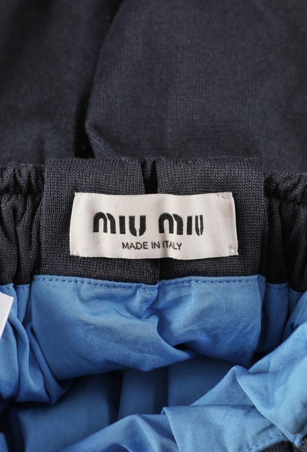 Miu Miu Pleated Poplin Skirt, F/W 2024 - 6