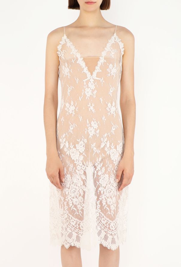 Jean-Louis Scherrer Chantilly Slip Dress - 2