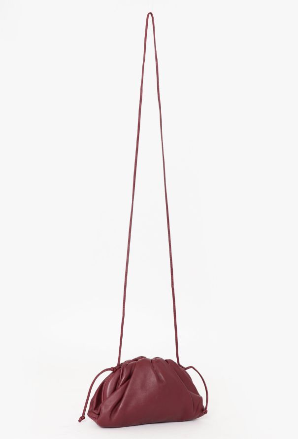 Bottega Veneta Burgundy Mini The Pouch Bag - 2 Bottega Veneta Burgundy Mini The Pouch Bag - 2