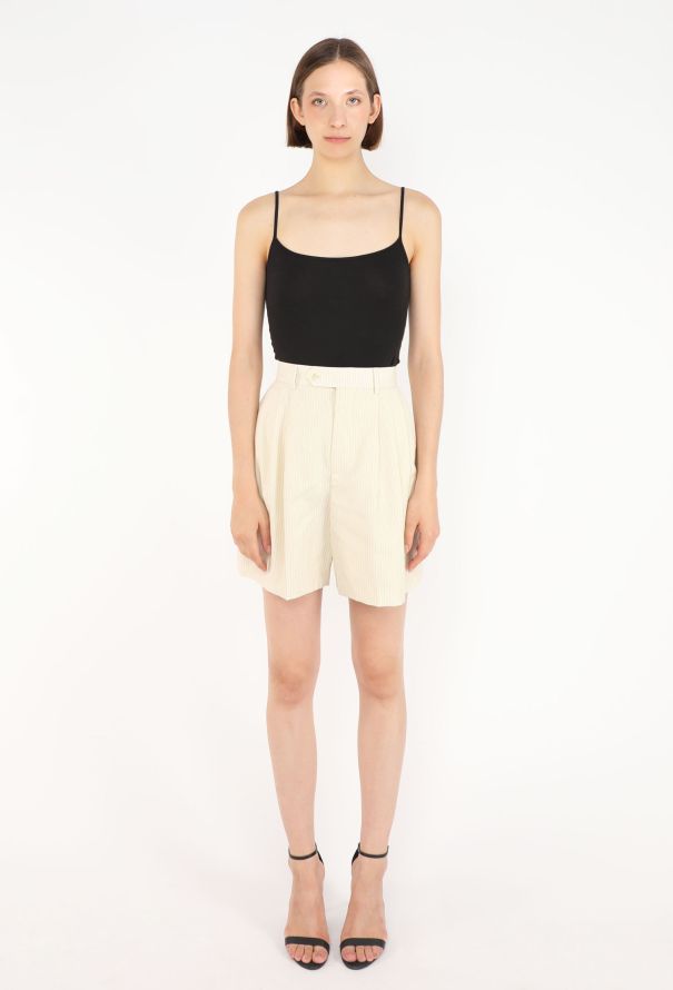 Céline Striped Bermudas Shorts - 2