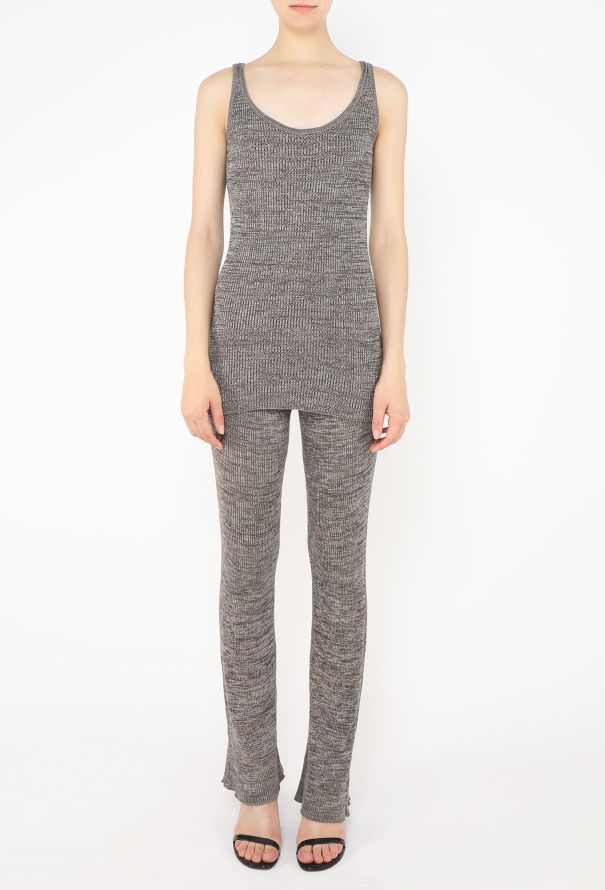 Prada S/S 2008 Ribbed Knit Ensemble - 5