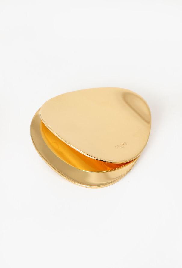 Céline 2024 Metallic Layered Petal Brooch - 1