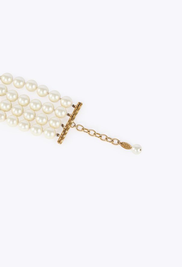 Chanel Castellane Pearl Choker Necklace, F/W 1988 - 5