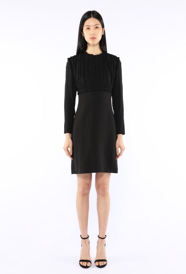 Louis Vuitton Ruched Silk Shift Dress - 2