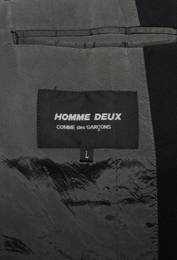 Comme des Garçons Pinstripe Chevron Blazer - 6