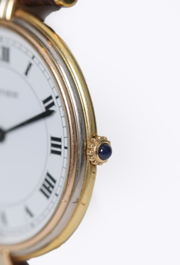 Cartier Vintage 18K Gold Vendôme Trinity Watch - 5