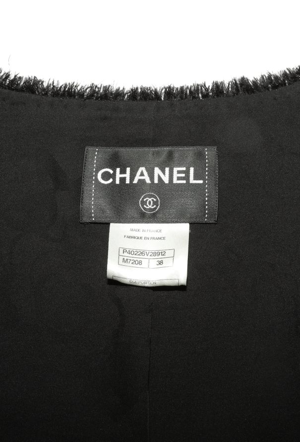 Chanel Resort 2011 Frayed Trim Jacket - 6