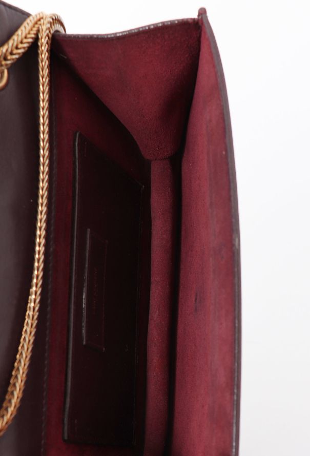 Saint Laurent Burgundy Betty Bag - 12