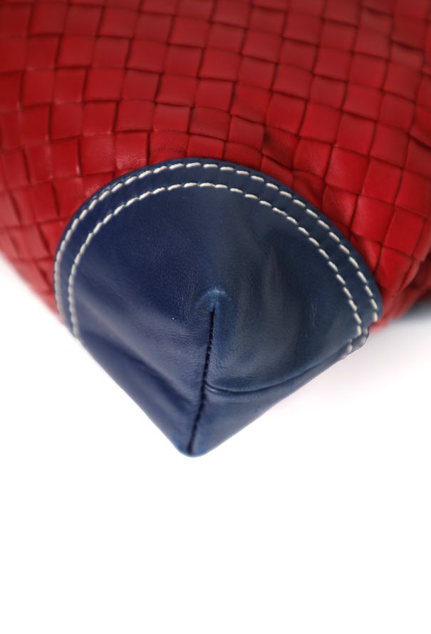 Bottega Veneta Vintage Tricolor Intrecciato Crossbody Bag - 10