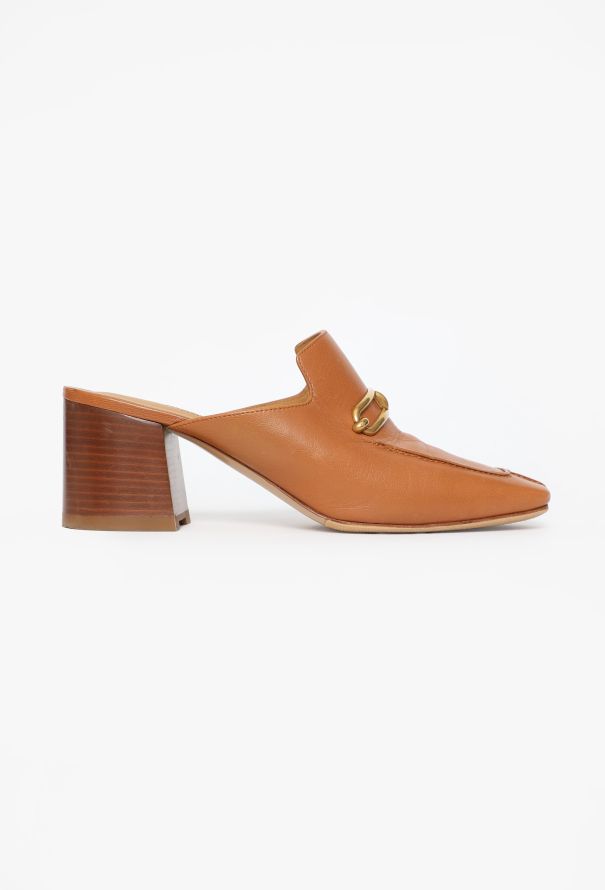 Hermès Gisele 60 Leather Mules, 2022 - 1