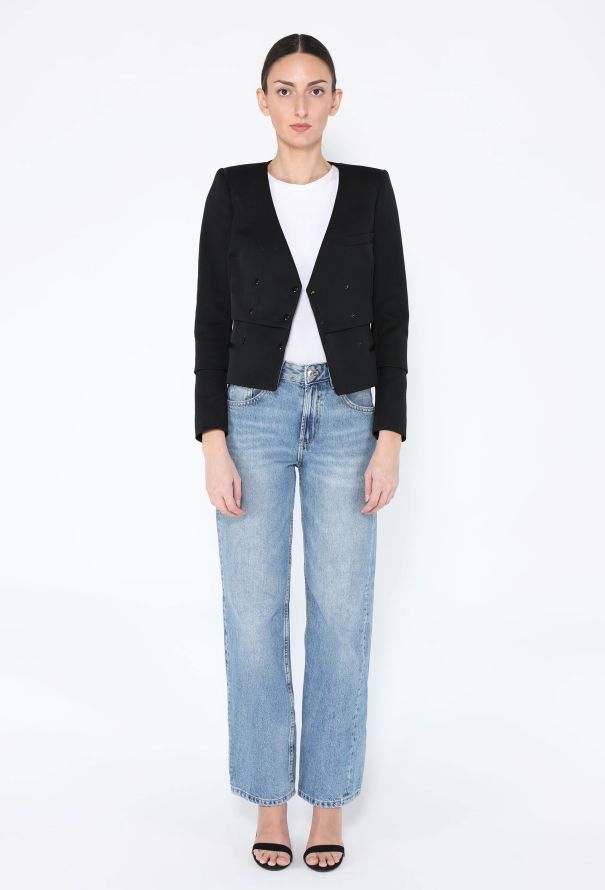 Balenciaga 2008 Smoking Jacket - 4