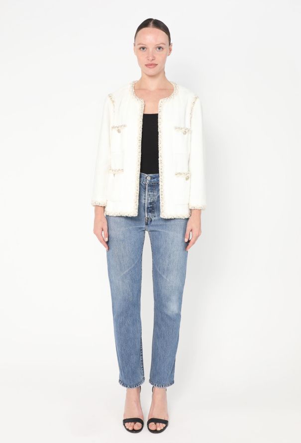 Chanel Resort 2012 Braided Terrycloth Jacket - 4 Chanel Resort 2012 Braided Terrycloth Jacket - 4