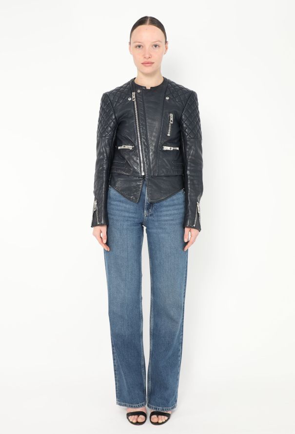 Balenciaga S/S 2011 Quilted Biker Jacket - 3 Balenciaga S/S 2011 Quilted Biker Jacket - 3