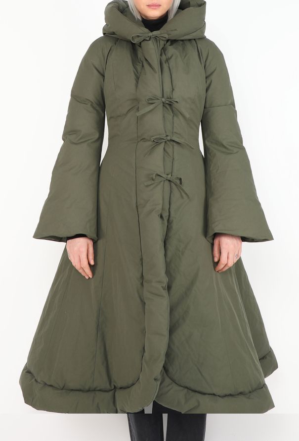 Loewe 2020 Flared Puffer Coat - 4