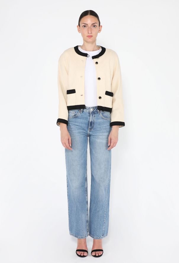 Chanel Classic Collarless Jacket, S/S 1990 - 5