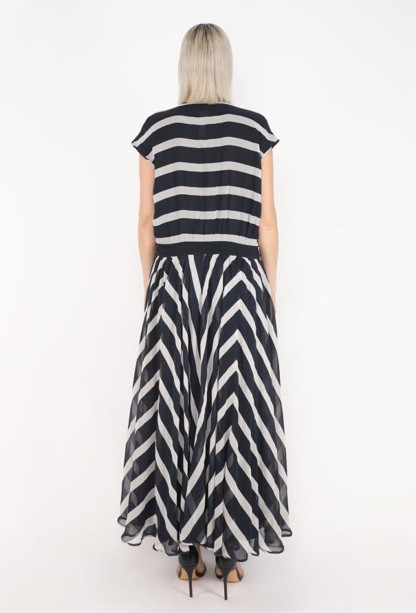 Valentino Vintage Silk Maxi Dress - 4