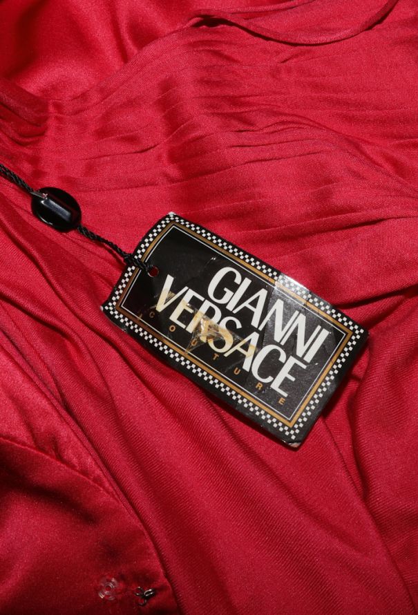 Gianni Versace Open-Back Draped Dress, 2001 - 7