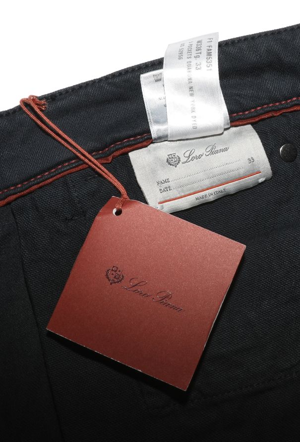 Loro Piana Quarona NY Dark Wash Jeans - 4