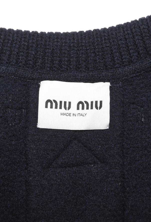 Miu Miu F/W 2024 Mod Cropped Cardigan - 7