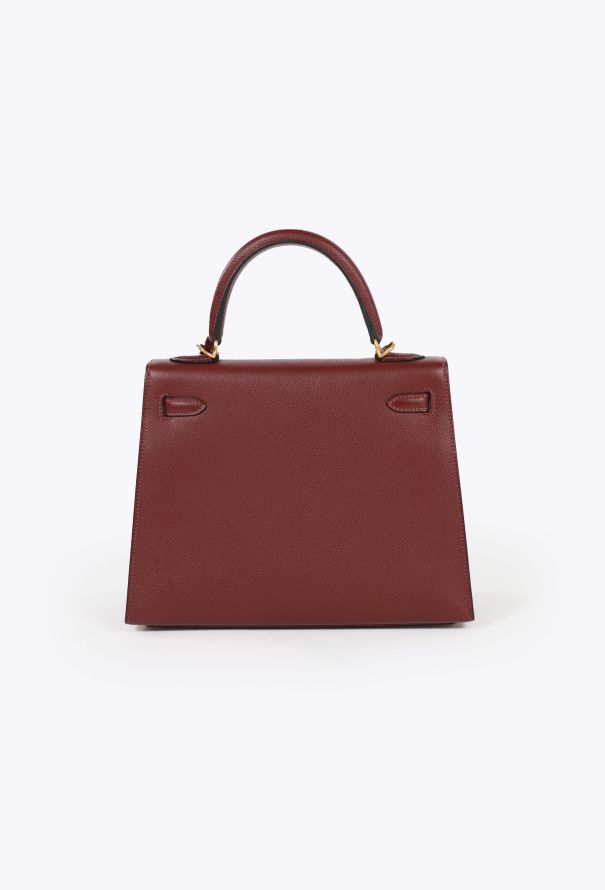 Hermès Rouge H Epsom Kelly Sellier 25 - 9