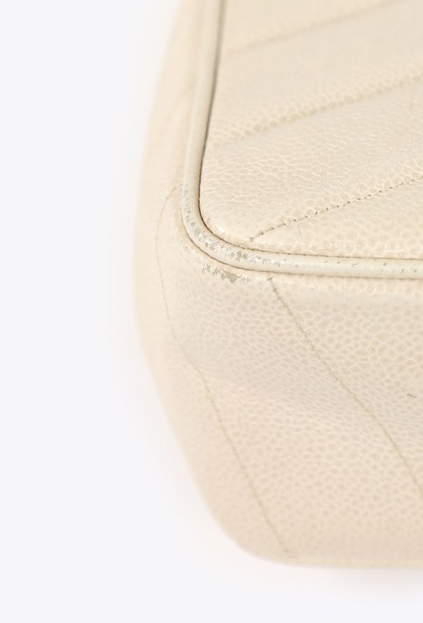 Chanel Vintage Chevron Envelope Flap Bag - 7