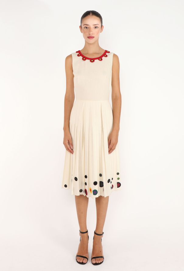 Prada Embellished Pleated Dress, S/S 2005 - 3