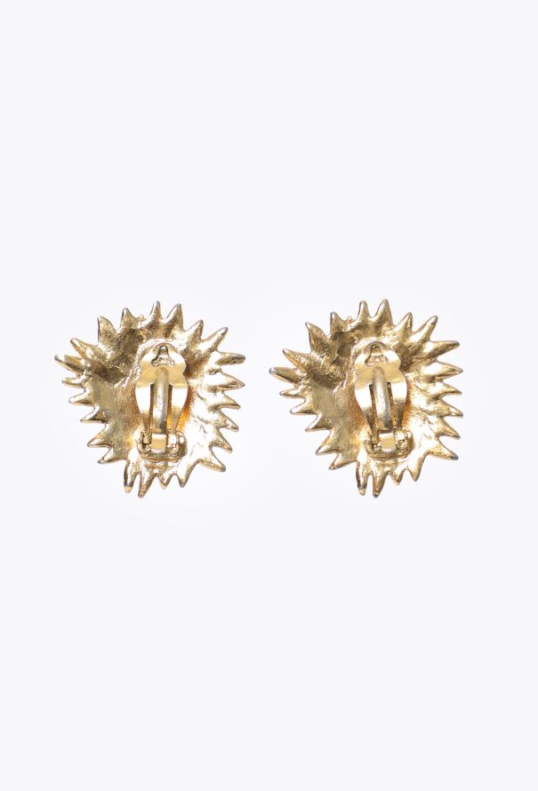 Saint Laurent 1988 Goossens' Sun Earrings - 4 Saint Laurent 1988 Goossens' Sun Earrings - 4